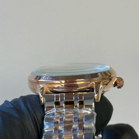 Emporio Armani AR2116 Rose Gold Ladies’ Stainless Steel 31mm Dress Watch - Picture 7 of 13